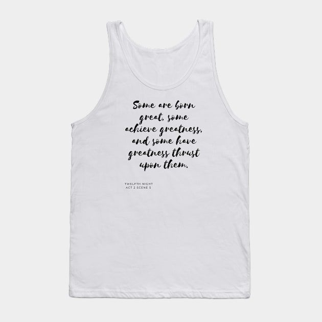 Some are Born Great Tank Top by Fantastic Store